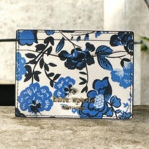 NWOT Kate Spade Floral Card Holder